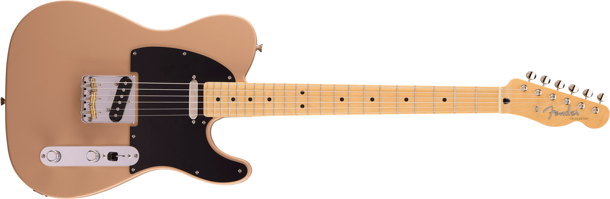 Fender Tele Hybrid Ii Mij Ltd Jap 2s Ht Mn - Sahara Taupe - Tel shape electric guitar - Main picture