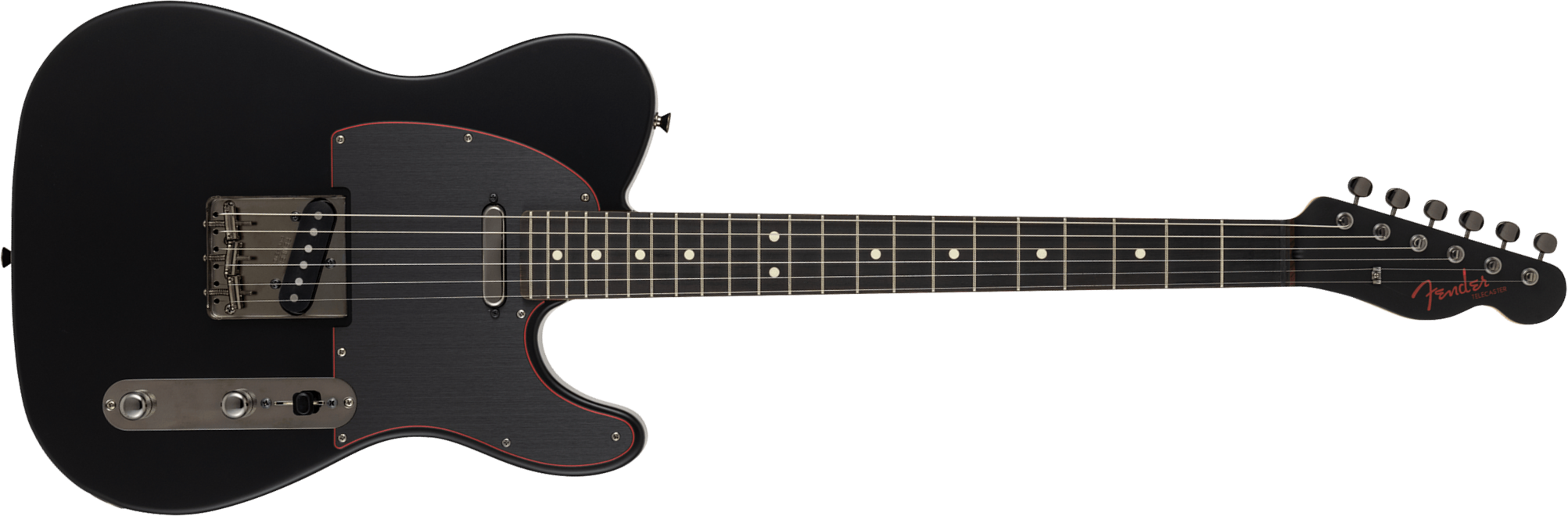 Fender Tele Hybrid Ii Mij Ltd Jap 2s Ht Rw - Black - Tel shape electric guitar - Main picture