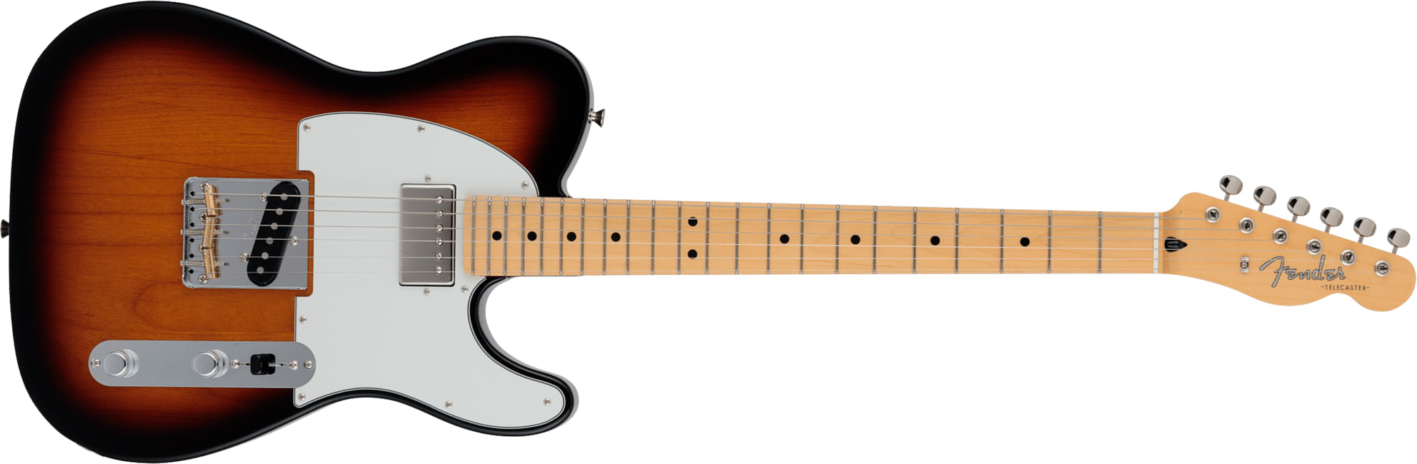 Fender Tele Hybrid Ii Mij Ltd Jap Sh Ht Mn - 3-color Sunburst - Tel shape electric guitar - Main picture