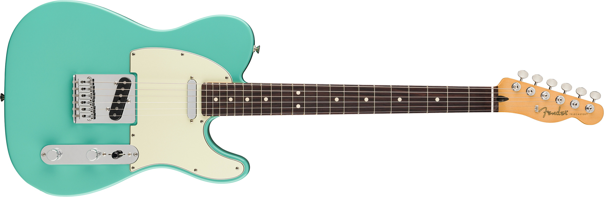 Fender Tele Player Ii 75th Anniversary Mex Ht 2s Rw - Seafoam Green - Tel shape electric guitar - Main picture