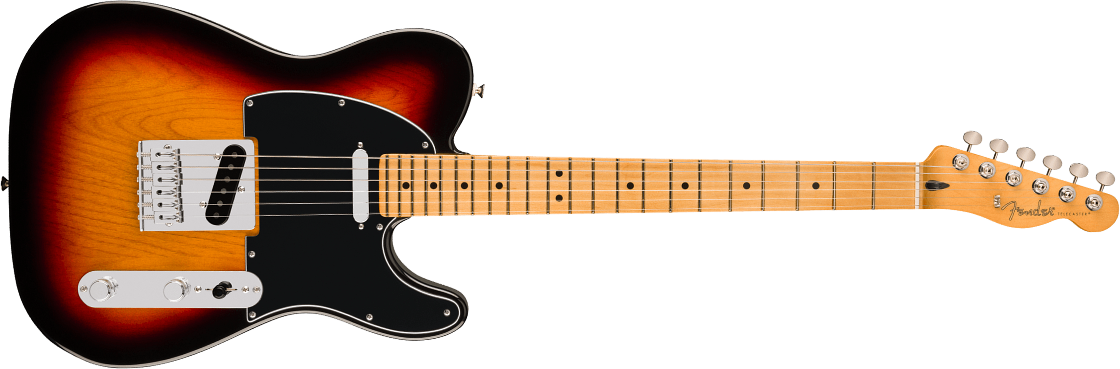 Fender Tele Player Ii Mex Aulne 2s Ht Mn - 3-color Sunburst - Tel shape electric guitar - Main picture