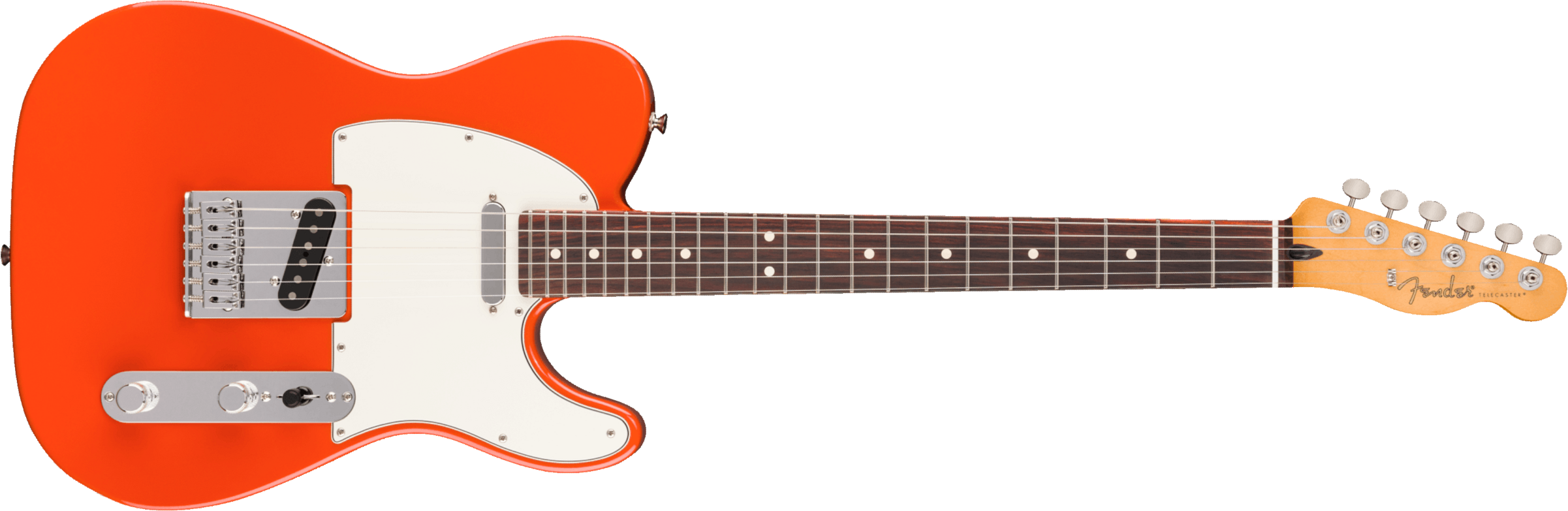 Fender Tele Player Ii Mex Ht 2s Rw - Rallye Orange - Tel shape electric guitar - Main picture