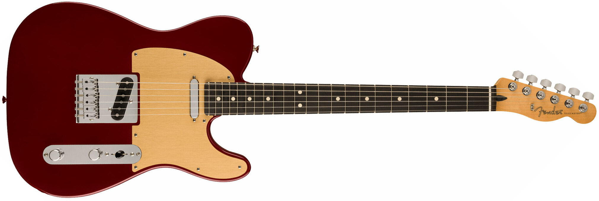 Fender Tele Player Ltd Mex 2s Pure Vintage Ht Eb - Oxblood - Tel shape electric guitar - Main picture