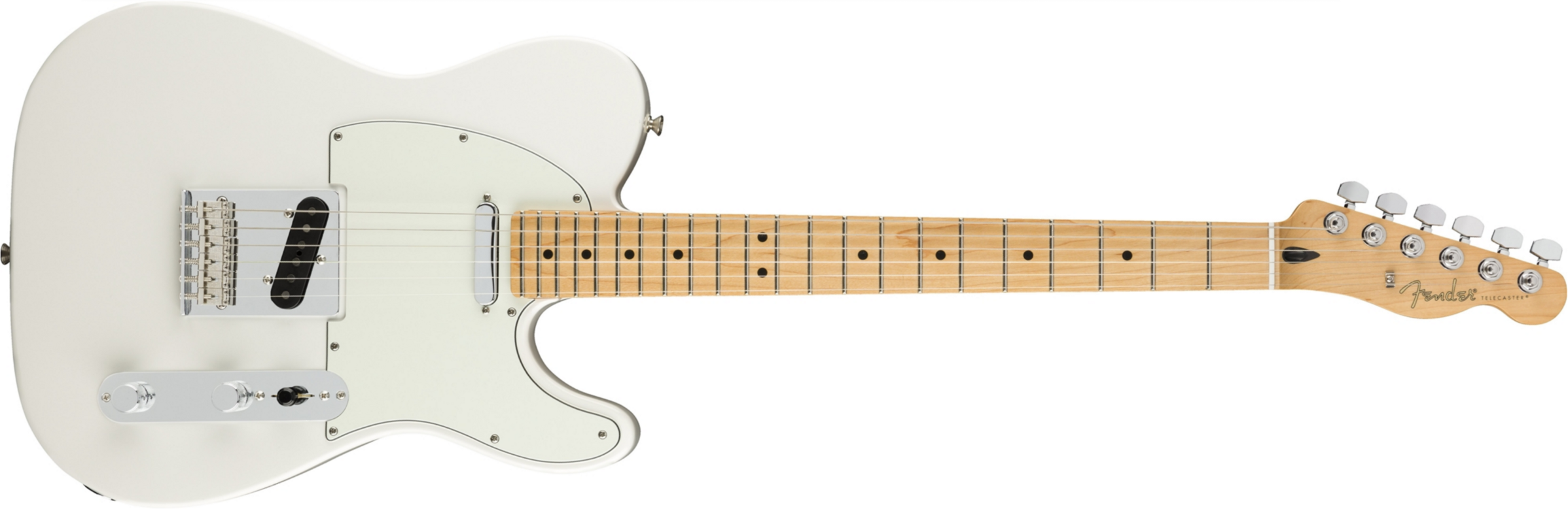 Fender Tele Player Mex Mn - Polar White - Tel shape electric guitar - Main picture