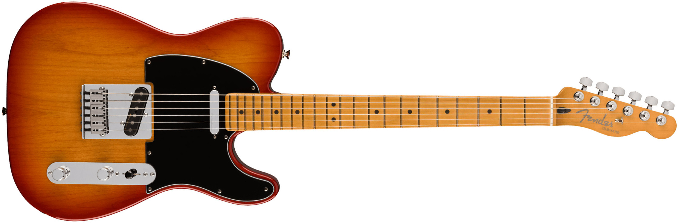 Fender Tele Player Plus Mex 2023 2s Ht Mn - Sienna Sunburst - Tel shape electric guitar - Main picture