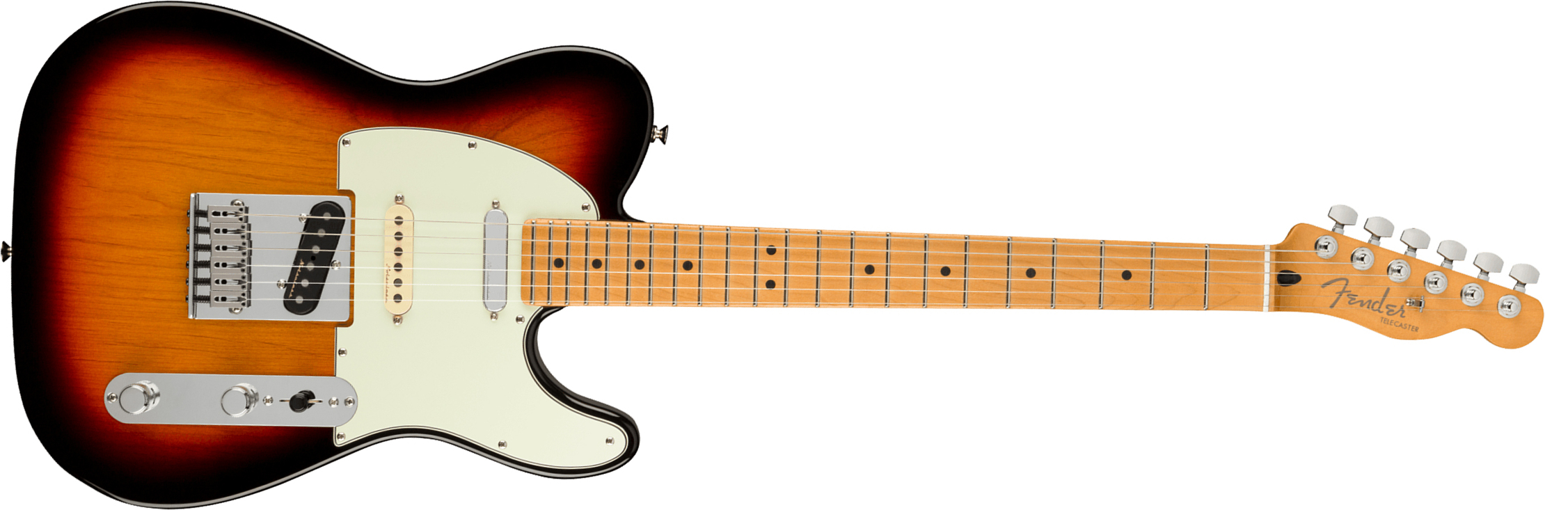 Fender Tele Player Plus Nashville Mex 3s Ht Mn - 3-color Sunburst - Tel shape electric guitar - Main picture