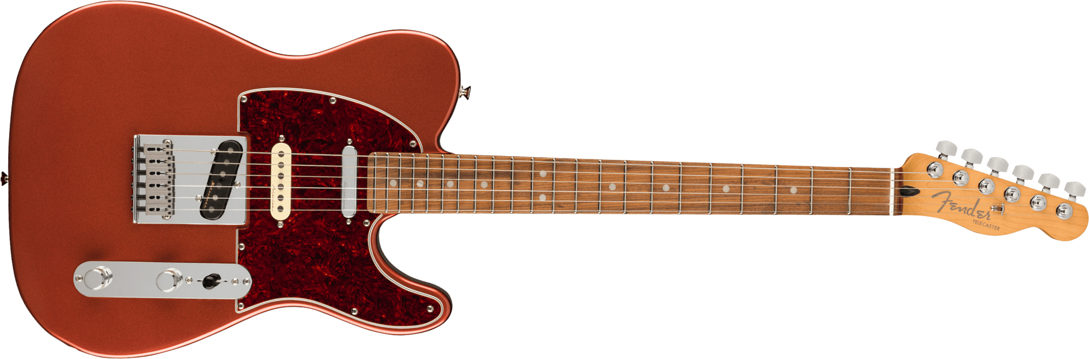Fender Tele Player Plus Nashville Mex 3s Ht Pf - Aged Candy Apple Red - Tel shape electric guitar - Main picture