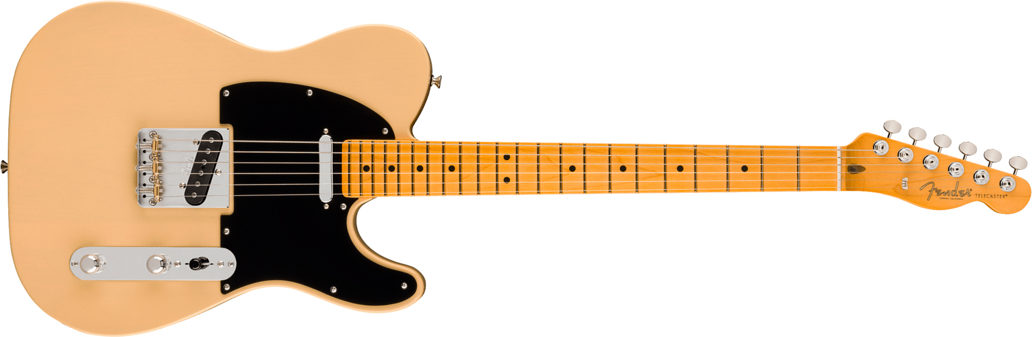 Fender Tele Silent System American Pro. Classic Ltd Usa 2s Ht Mn - Vintage Blonde - Tel shape electric guitar - Main picture