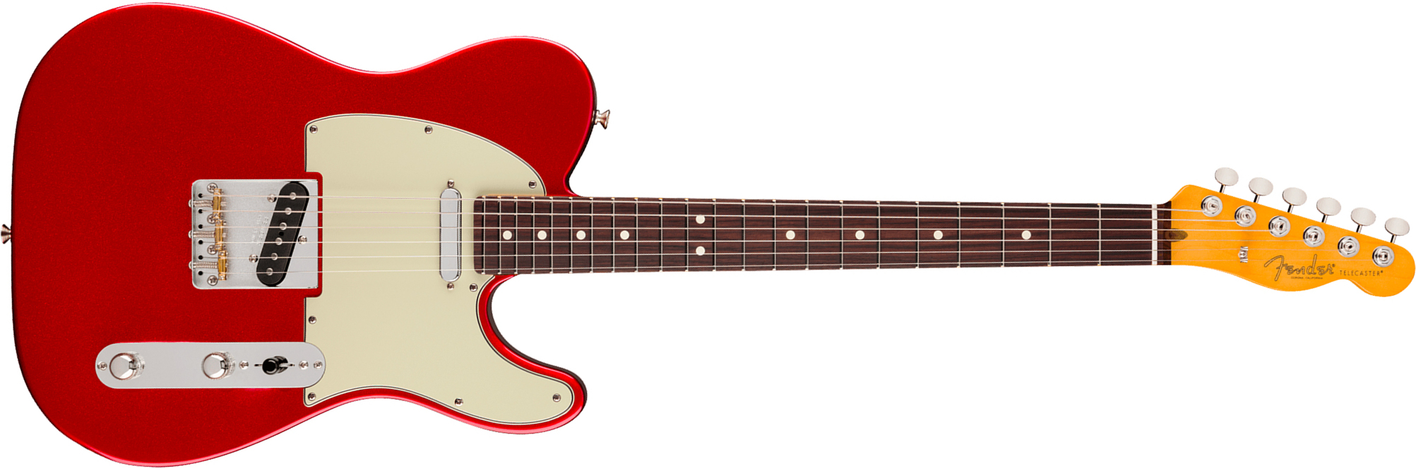 Fender Tele Silent System American Pro. Classic Ltd Usa 2s Ht Rw - Candy Apple Red - Tel shape electric guitar - Main picture