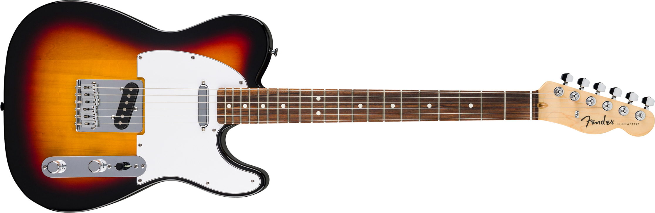 Fender Tele Standard Mex 2s Ht Lau - 3-color Sunburst - Tel shape electric guitar - Main picture