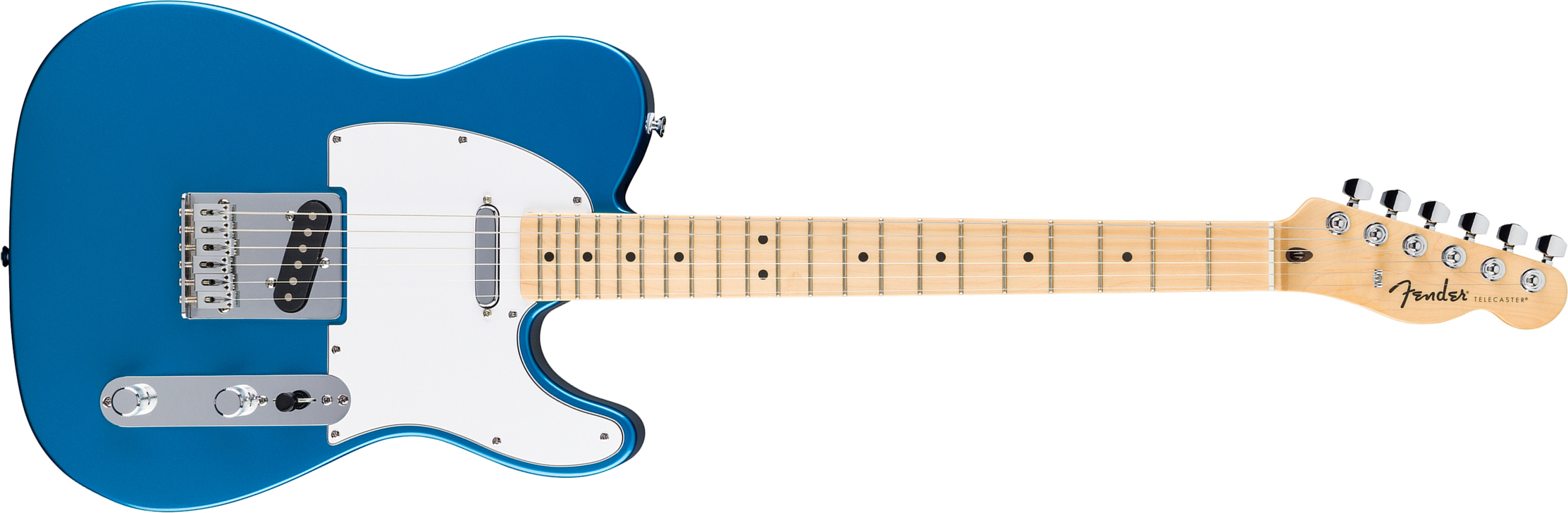 Fender Tele Standard Mex 2s Ht Mn - Aqua Marine Metallic - Tel shape electric guitar - Main picture