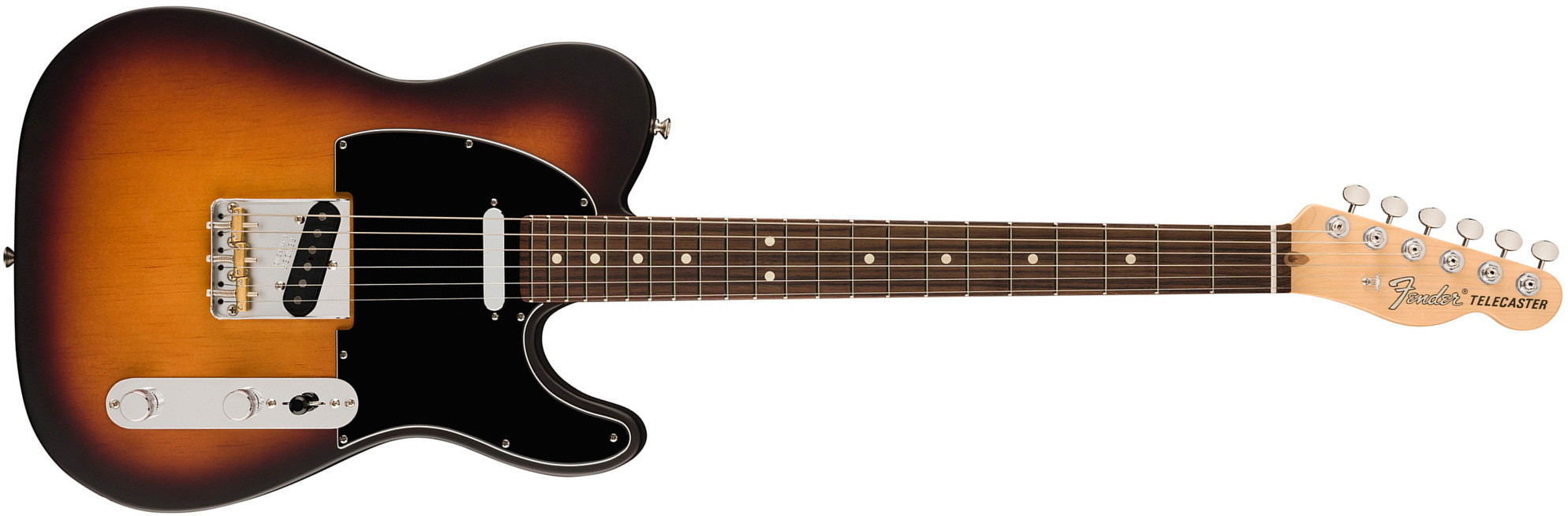 Fender Tele Timber American Performer Fsr Usa 2s Ht Rw - Satin 2-color Sunburst - Tel shape electric guitar - Main picture