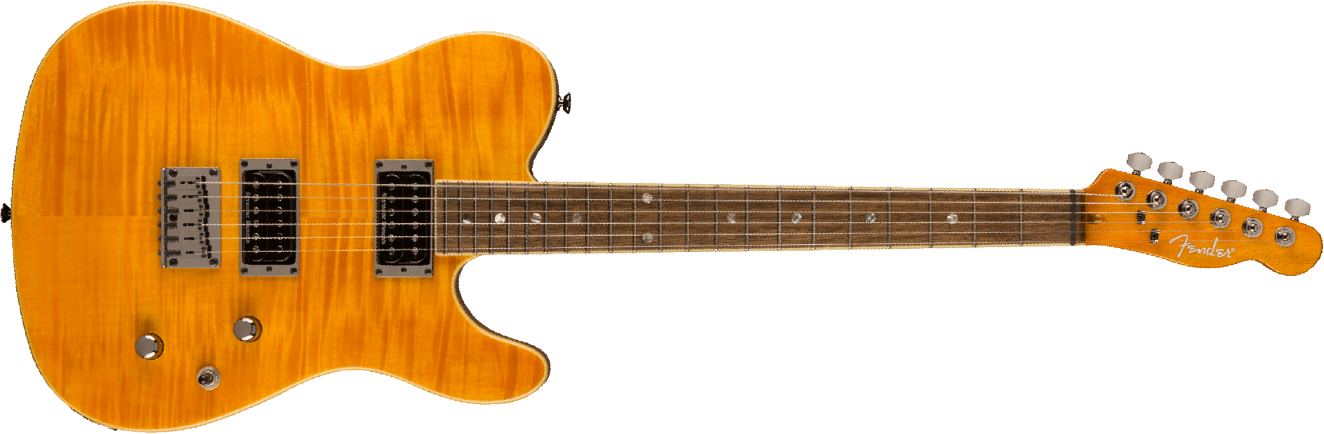 Fender Telecaster Korean Special Edition Custom Fmt (lau) - Amber - Tel shape electric guitar - Main picture