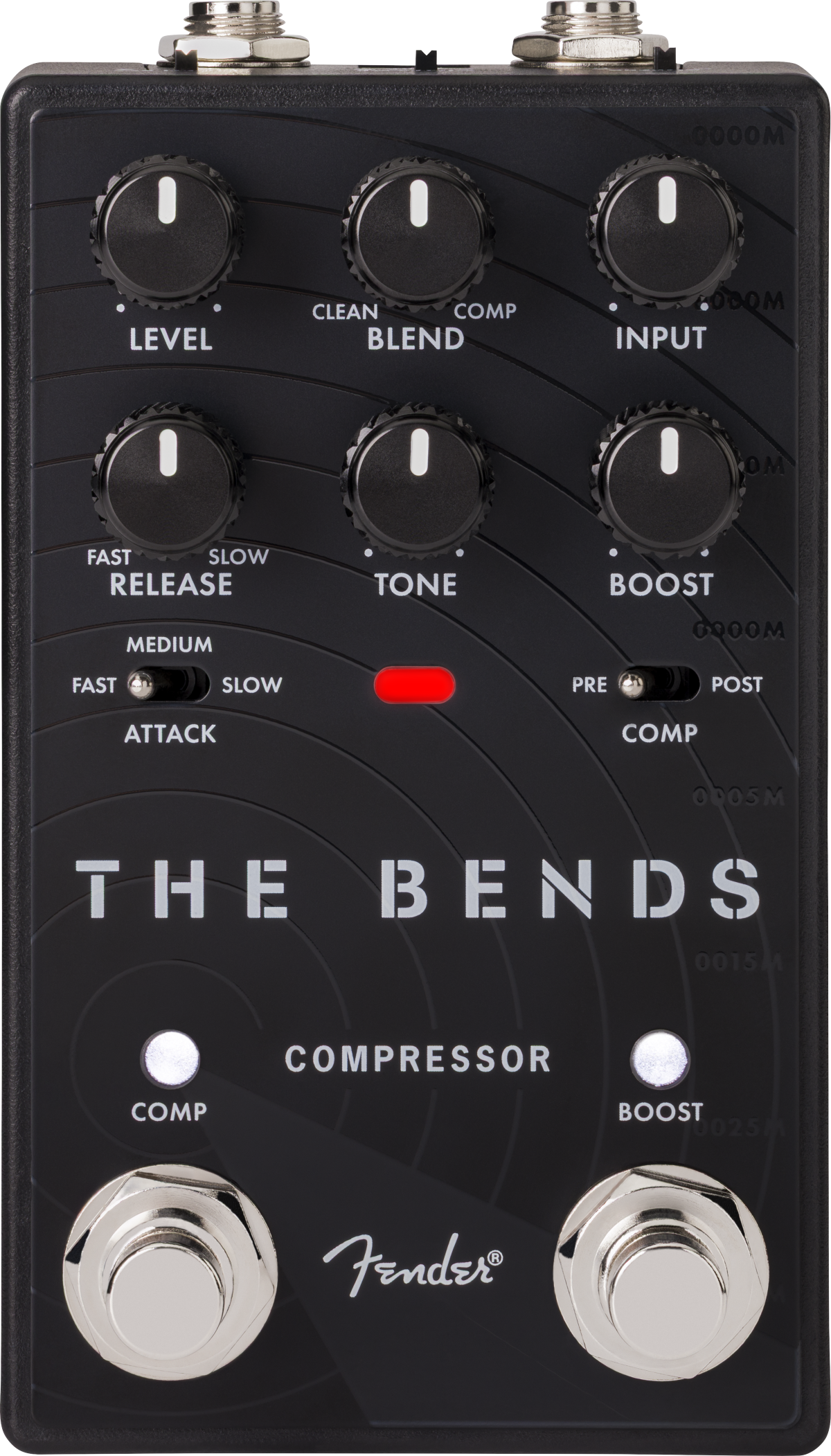 Fender The Bends Compressor V2 - Compressor, sustain & noise gate effect pedal - Main picture