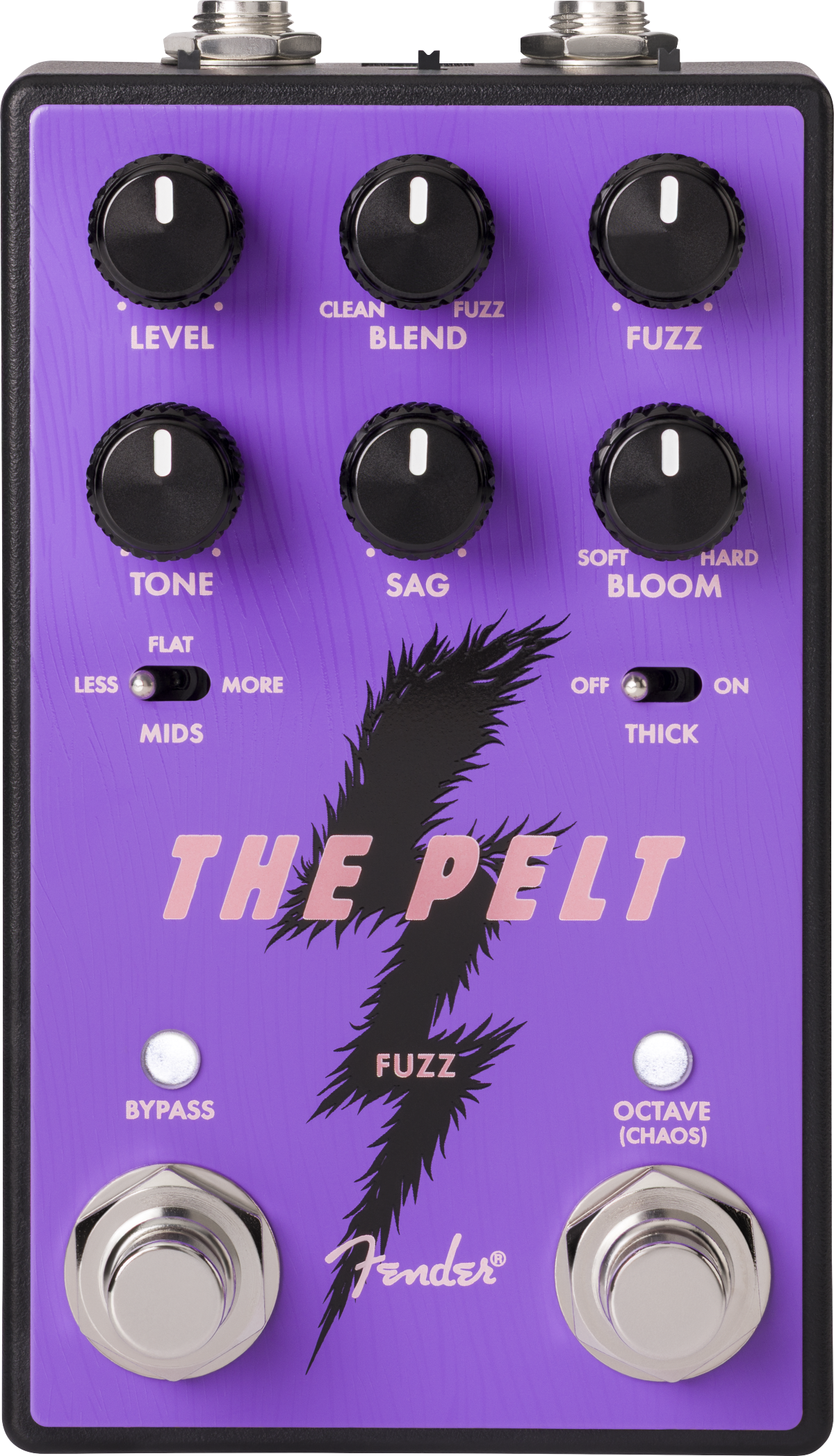 Fender The Pelt Fuzz V2 - Overdrive, distortion & fuzz effect pedal - Main picture