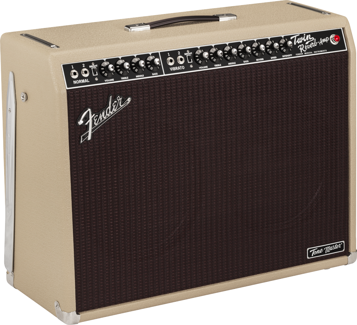 Fender Tone Master Twin Reverb 200w 2x12 Blonde - Electric guitar combo amp - Main picture