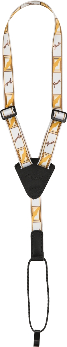 Fender Ukulele Strap White / Brown / Yellow - More stringed instruments accessories - Main picture