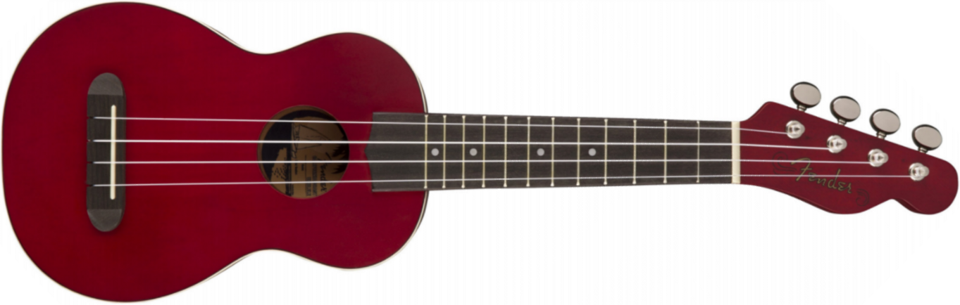 Fender Venice Soprano Ukulele - Cherry - Ukulele - Main picture