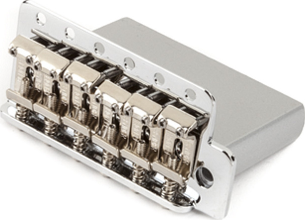 Fender Vintage-style Usa & Mex Strat Bridge Assembly Chrome - Complete tremolo - Main picture