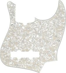 Pickguard Fender 10-Hole Contemporary Jazz Bass Pickguards - Aged White Pearloid