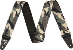 Guitar strap Fender 2 Inches Camo Guitar Strap - Woodland