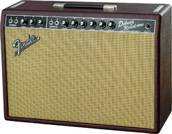 Electric guitar combo amp Fender '65 Deluxe Reverb FSR Ltd - Bordeaux Blues