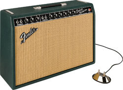 Electric guitar combo amp Fender '65 Deluxe Reverb FSR Ltd - British Racing Green