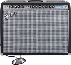 Electric guitar combo amp Fender ’68 Custom Twin Reverb - Black and Silver