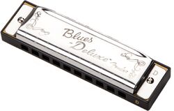 Chromatic harmonica Fender Blues Deluxe D
