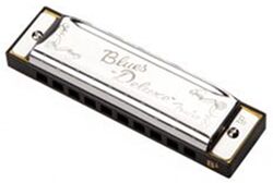 Chromatic harmonica Fender Blues Deluxe Harmonica B bémol