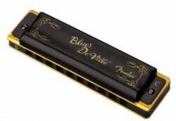 Chromatic harmonica Fender Blues DeVille Harmonica D
