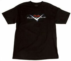 T-shirt Fender Custom Shop Original Logo Black - XL