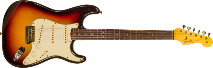 Fender Custom Shop 1964 Stratocaster - Journeyman relic target 3-color sunburst