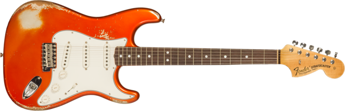 Fender Custom Shop 1969 Stratocaster #R132166 - Heavy relic candy tangerine