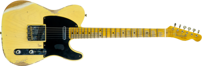 Fender Custom Shop 1953 Telecaster #R126760 - Heavy relic nocaster blonde