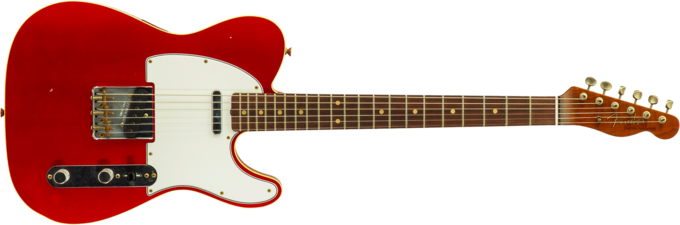 Fender Custom Shop Vintage Custom 1960 Telecaster #R147953 - Journeyman relic candy apple red