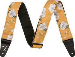 Guitar strap Fender Floral 2-inches Guitar Strap - Marigold