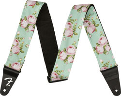 Guitar strap Fender Floral 2-inches Guitar Strap - Surf Green