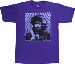 T-shirt Fender Hendrix Kiss The Sky Purple - S