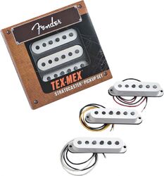 Electric guitar pickup Fender Tex-Mex strat white