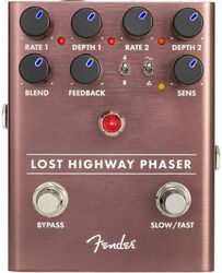 Modulation, chorus, flanger, phaser & tremolo effect pedal Fender Lost Highway Phaser