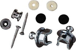 Straplock Fender Schaller Strap Locks Kit Chrome