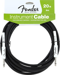 Cable Fender Performance Instrument Cable, Straigth/Straight, 20ft