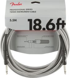 Cable Fender Professional Series Instrument Cable 18.6 ft - White Tweed