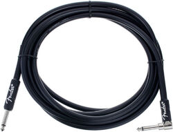 Cable Fender Professional Instrument Cable, Straight/Angle, 10ft - Black