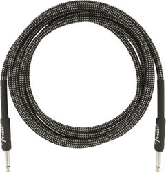 Cable Fender Professional Instrument Cable, Straight/Straight, 10ft - Gray Tweed