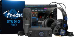 Home studio set Fender Quantum creator Bundle