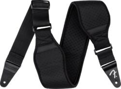 Guitar strap Fender Swell Neoprene Strap Black 3.5 Inch