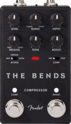 Compressor, sustain & noise gate effect pedal Fender The Bends Compressor V2