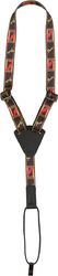 More stringed instruments accessories Fender Ukulele Strap Black / Yellow / Red